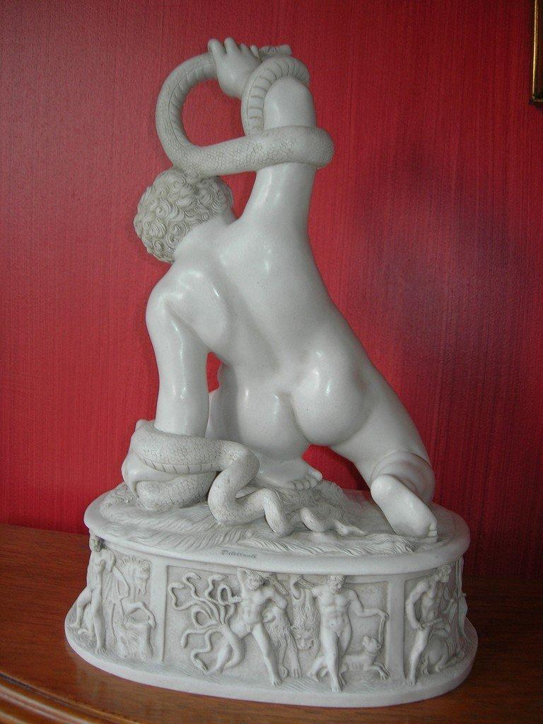 Young Hercules Marble Bust Sculpture, 20th Century In Excellent Condition For Sale In London, GB