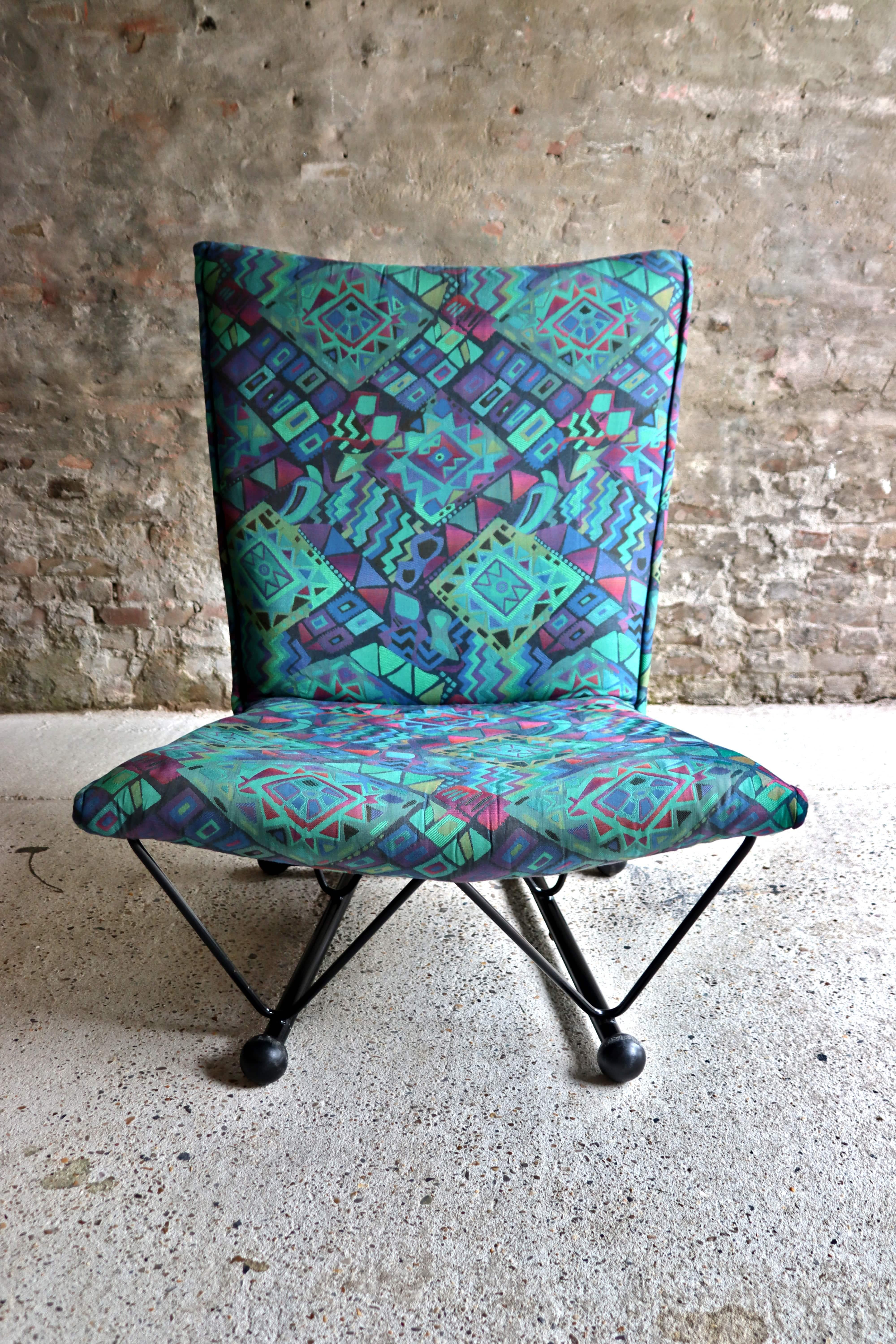 Aluminum Young International – Flyer chair – Turquoise – Mazairac and Boonzaaijer – Dutch For Sale