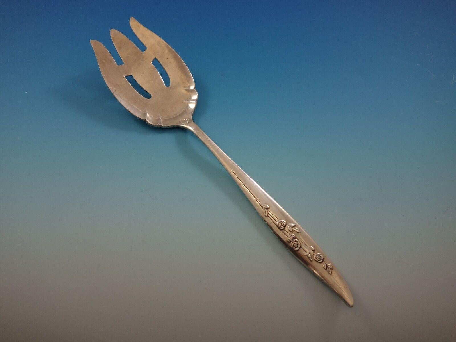 20th Century Young Love by Oneida Sterling Silver Flatware Set for 8 Service 51 Pieces For Sale