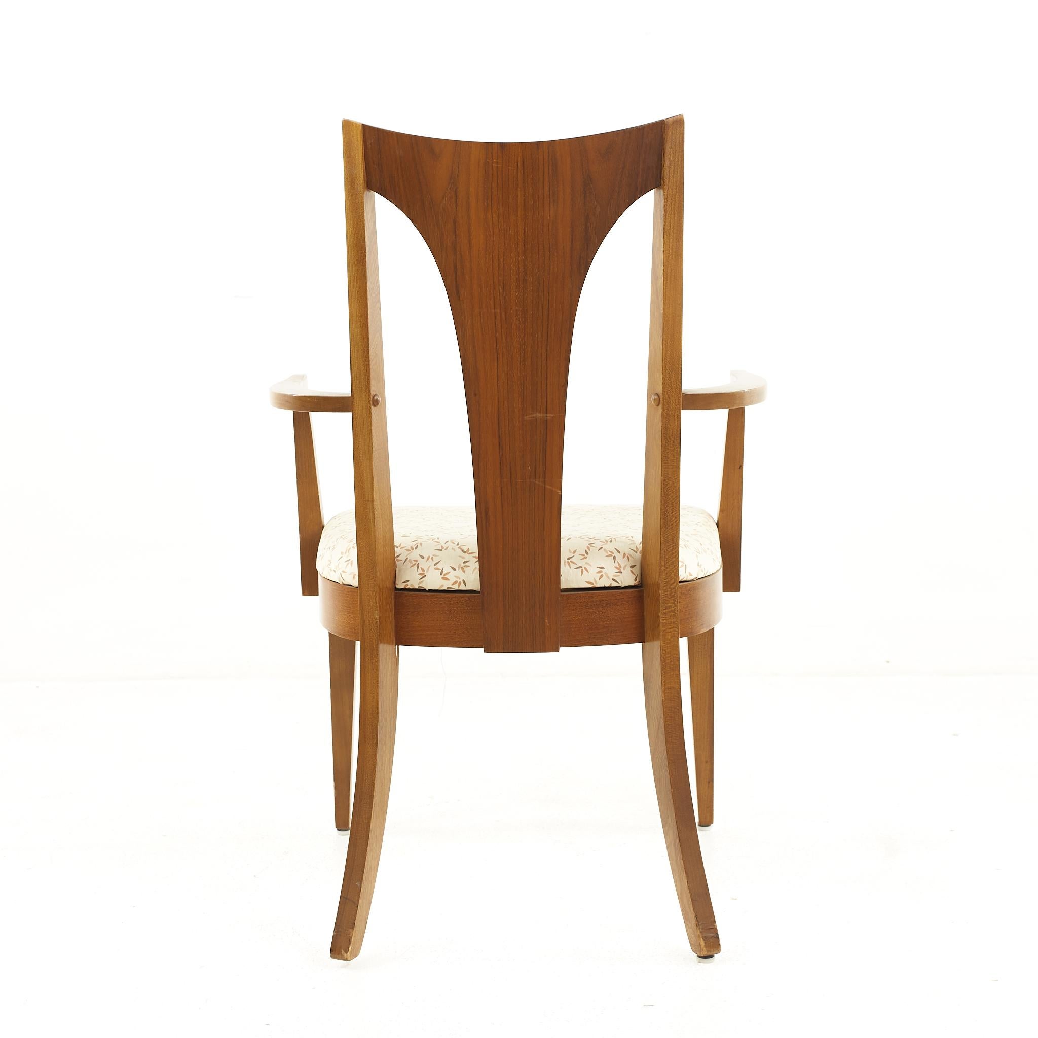 Young Manufacturing Mid-Century Dining Chairs, Set of 5 For Sale 6
