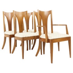 Young Manufacturing Mid-Century Dining Chairs, Set of 5