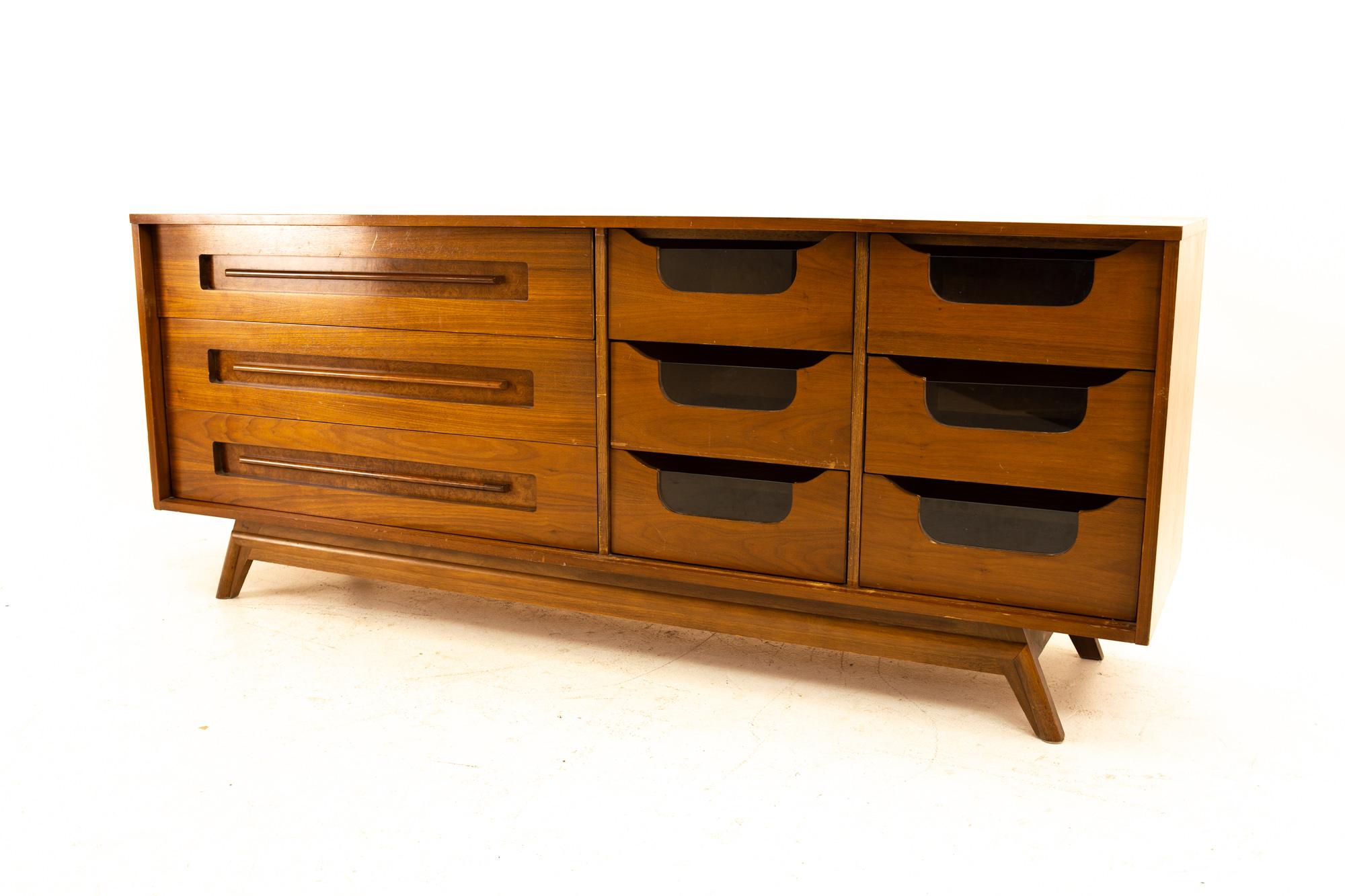 mid century lowboy dresser