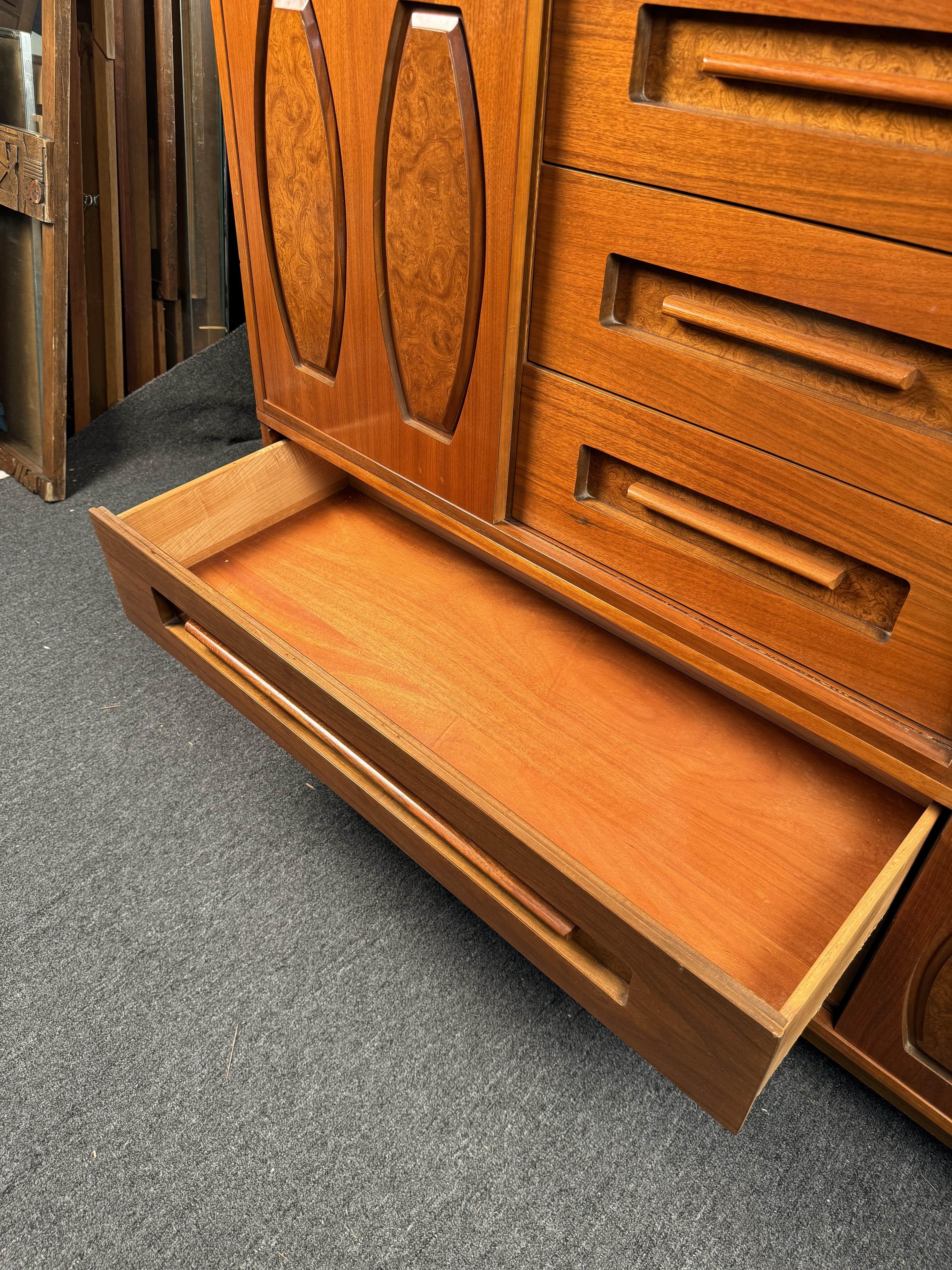 Young Manufacturing Two Tier Lowboy Dresser For Sale 9