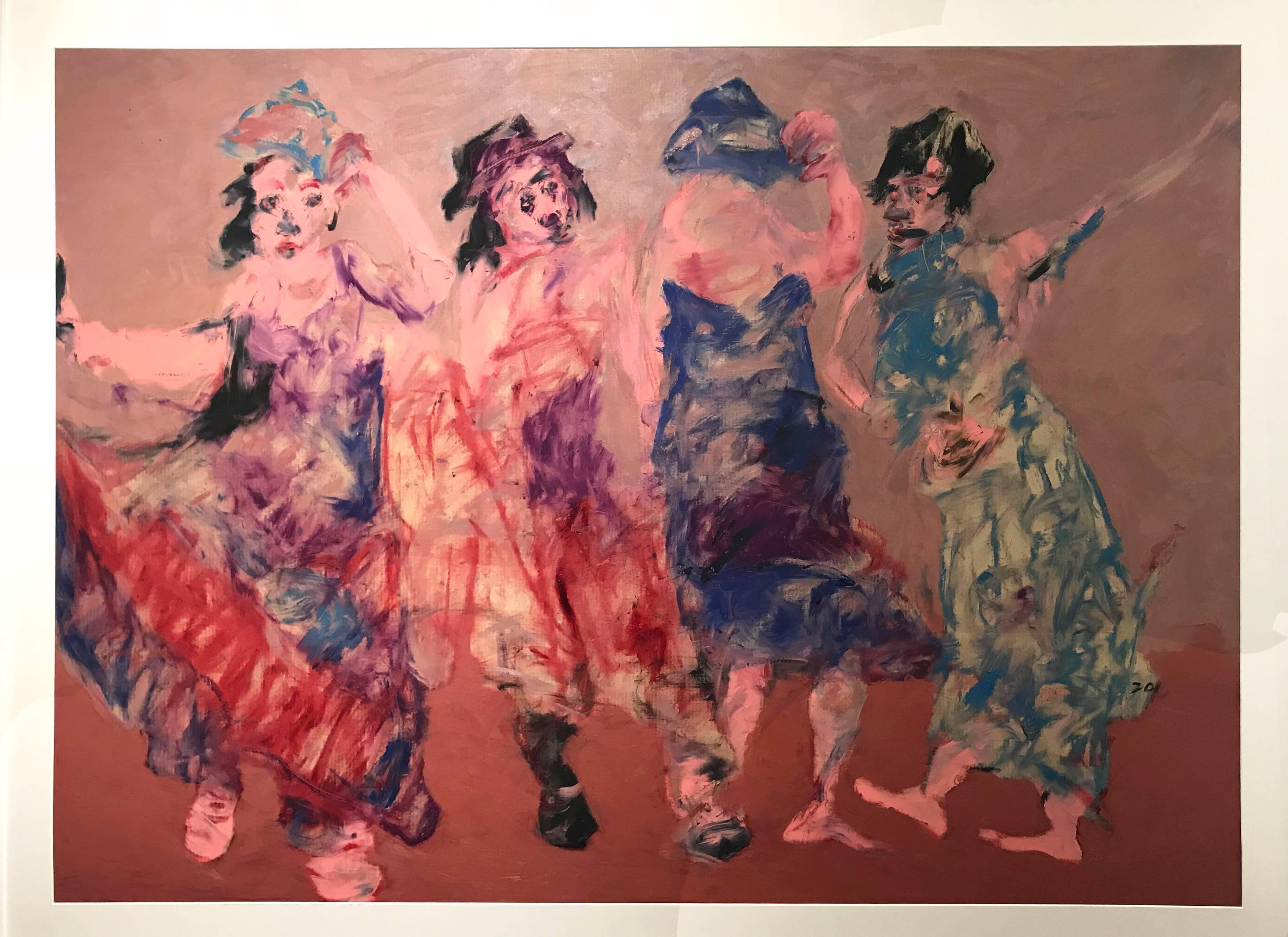 Dancing - Painting by Young Mi Kim