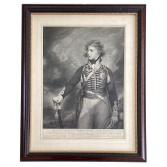 Antique Young Prince George of Wales Portrait Lithograph