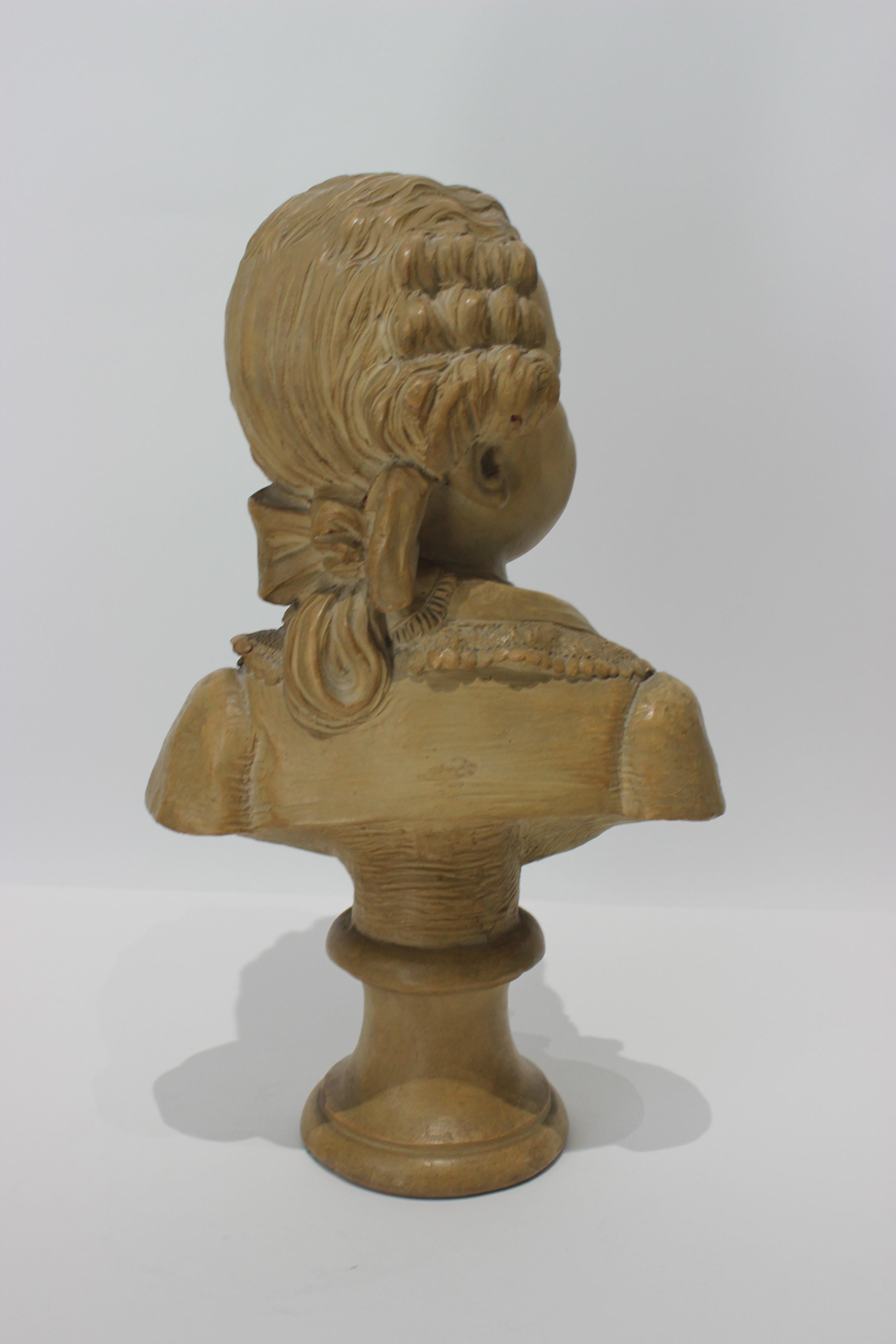  Terracotta Bust of Mozart 1