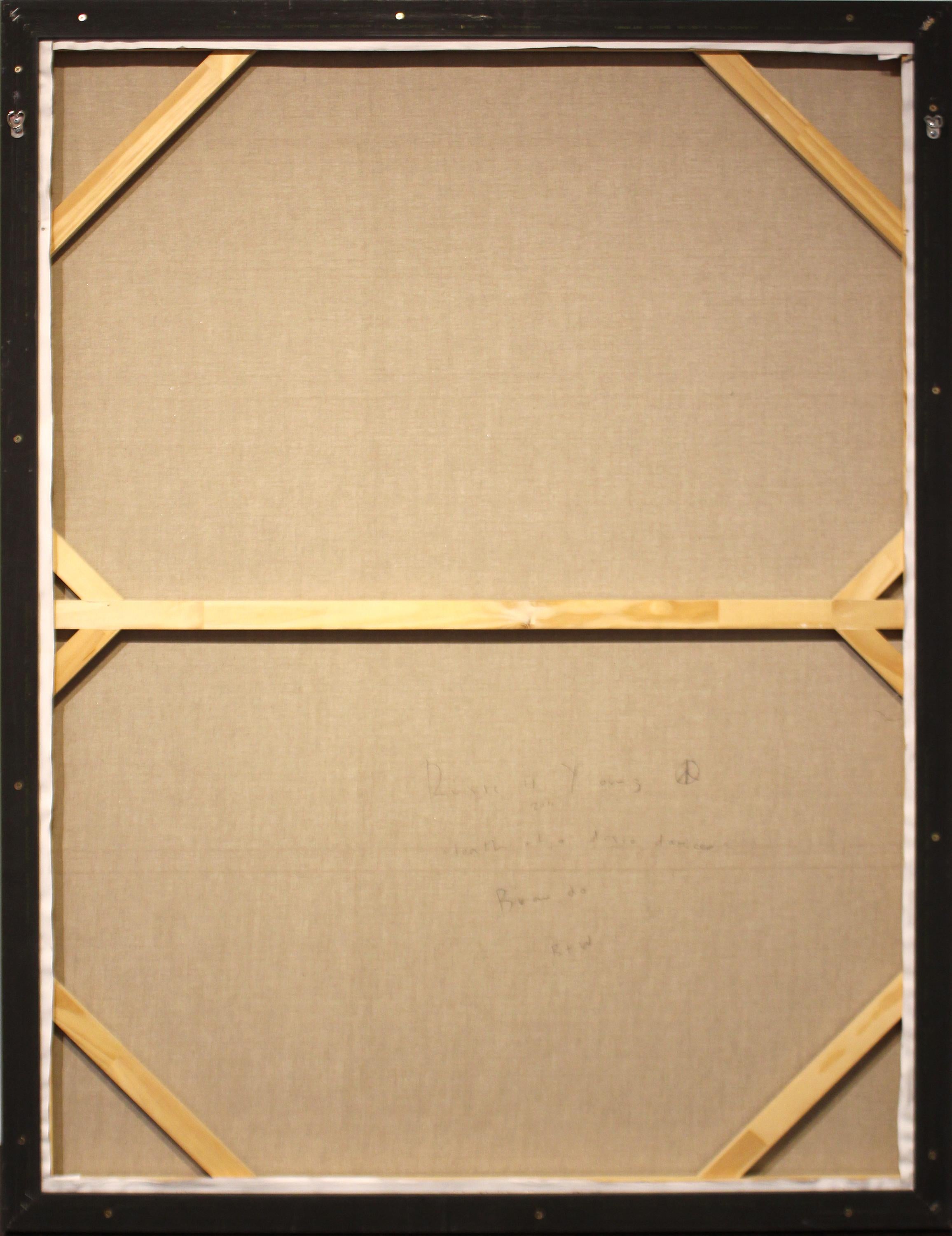 Portrait de Brando - Sérigraphie noir et blanc avec poussière de diamant de Marlon Brando en vente 1