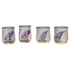 Set di 4 bicchieri Lilac Decor di Young Sapling Pottery, Studio Pottery New York