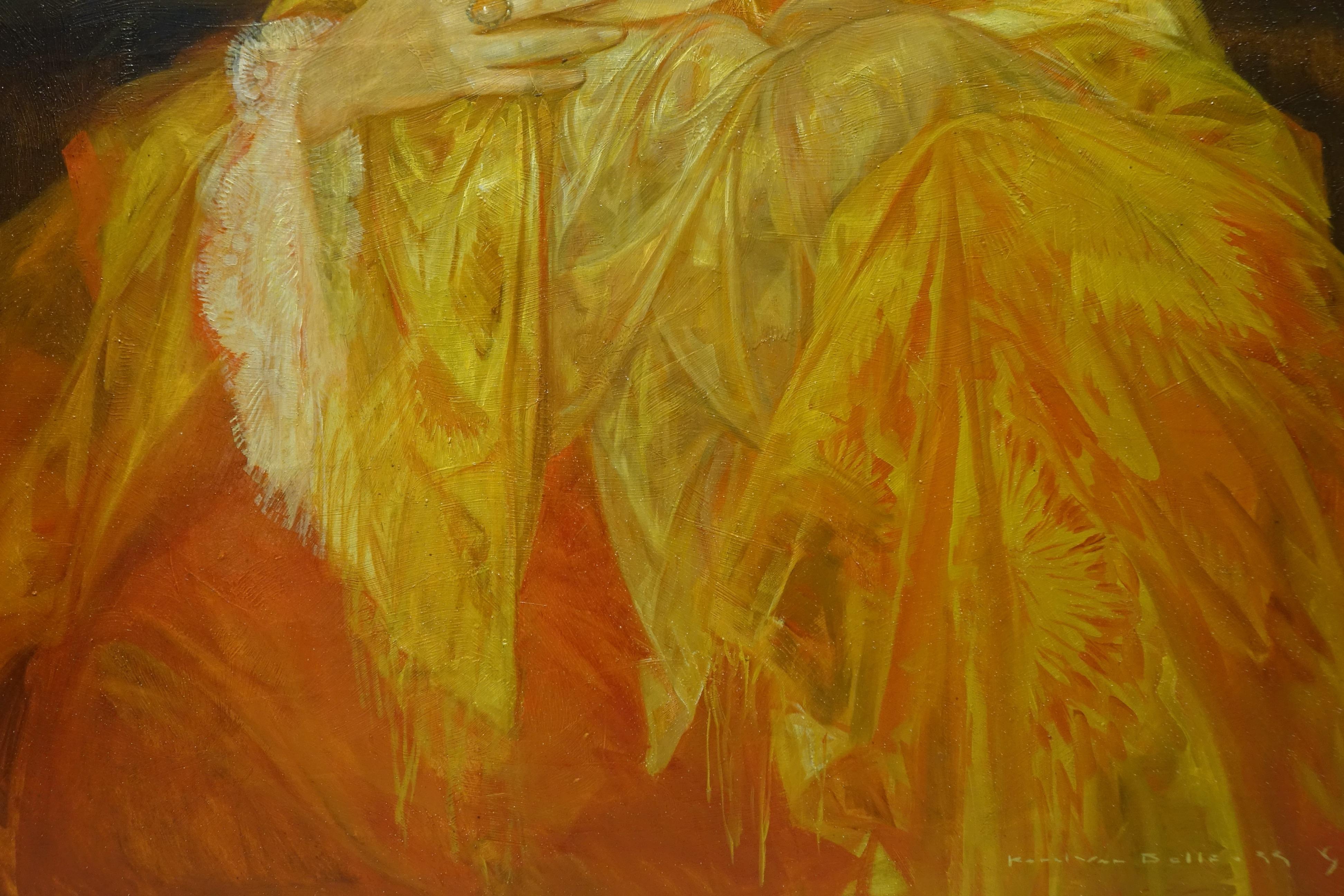 Mujer joven con su hijo, Karel VAN BELLE, 1933 en Bueno estado para la venta en PARIS, FR