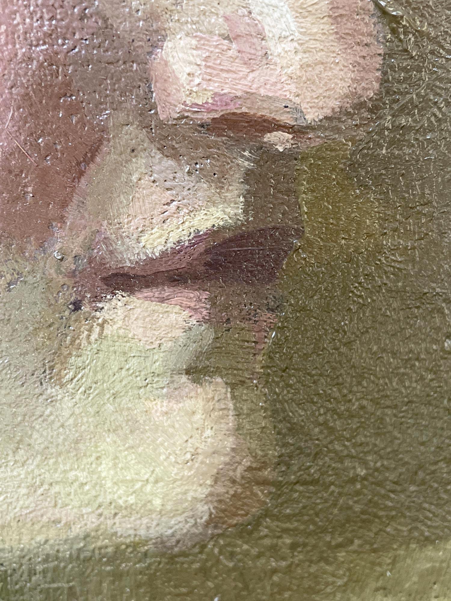 Inizio XX secolo Ritratto di giovane donna di Alfred Schmidt, 1920 in vendita