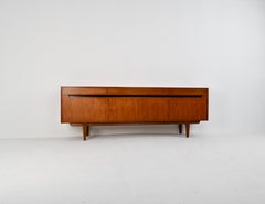 Younger Minimalist Satinwood Teak Sideboard, 1960s