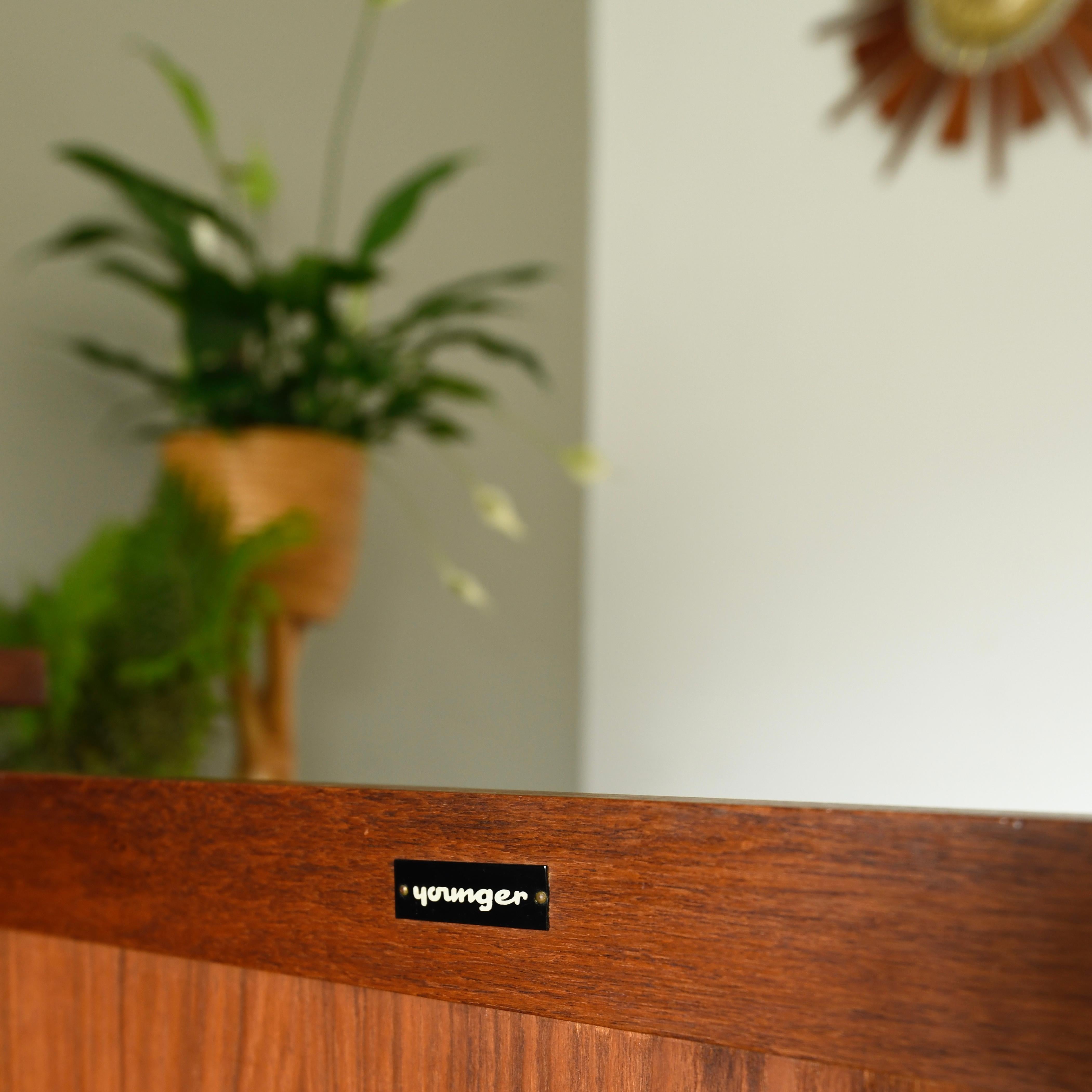 Woodwork Younger Oiled Teak Midcentury Sideboard, 1960s