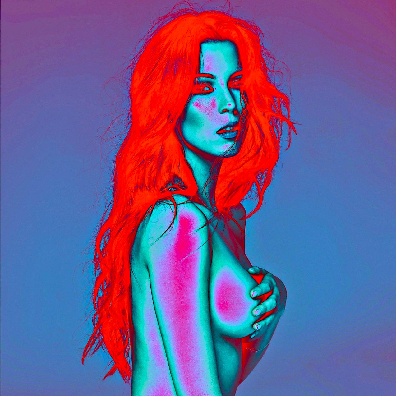Alessia - Pop Art Mixed Media Art by YouNs