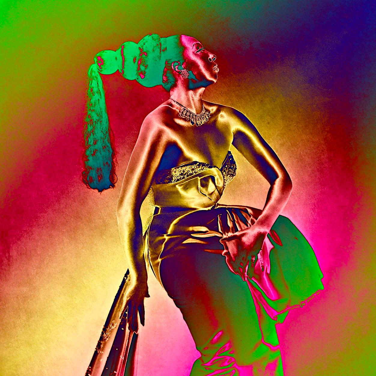 Josephine Baker - Contemporary Mixed Media Art by YouNs