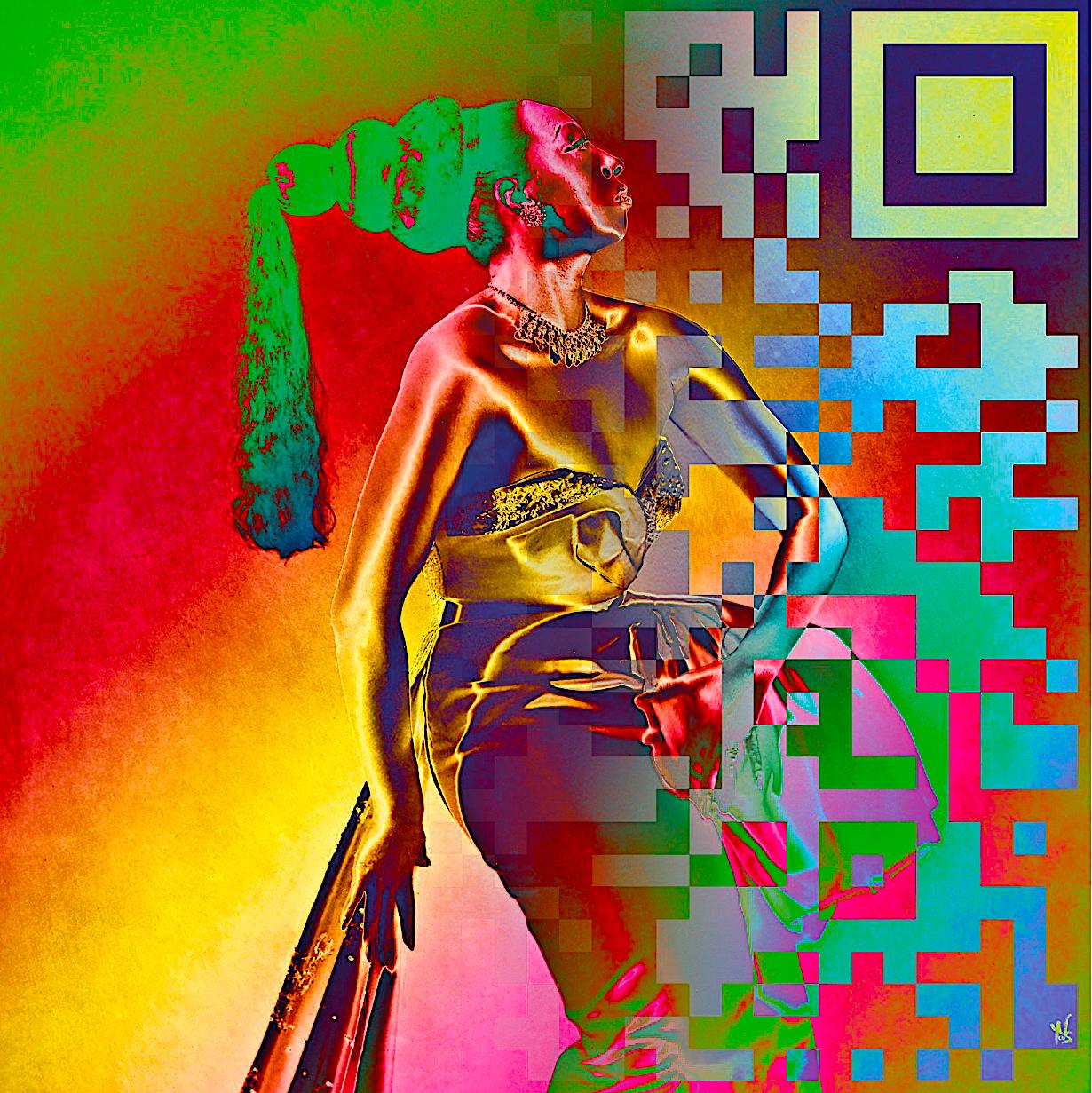 Josephine Baker - Mixed Media Art by YouNs