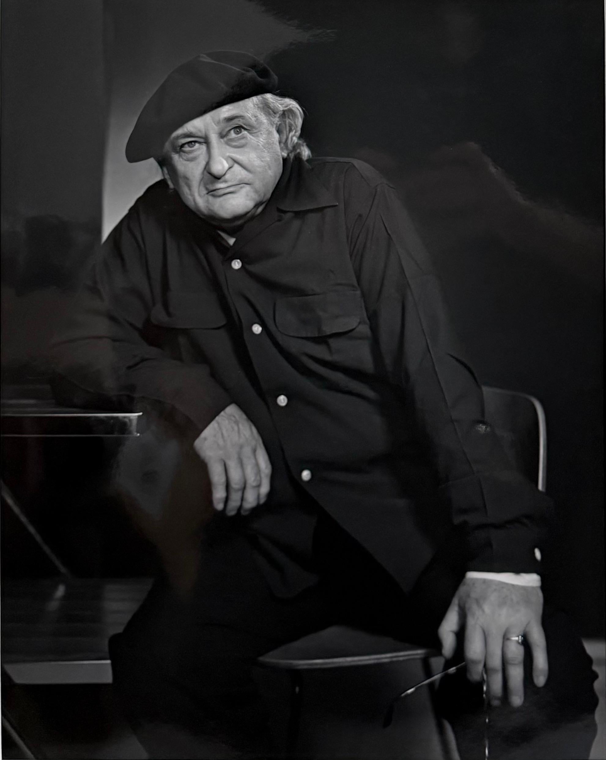 Sculptor Jacques Lipchitz Photograph Portrait Yousuf Karsh Photo Vintage Print