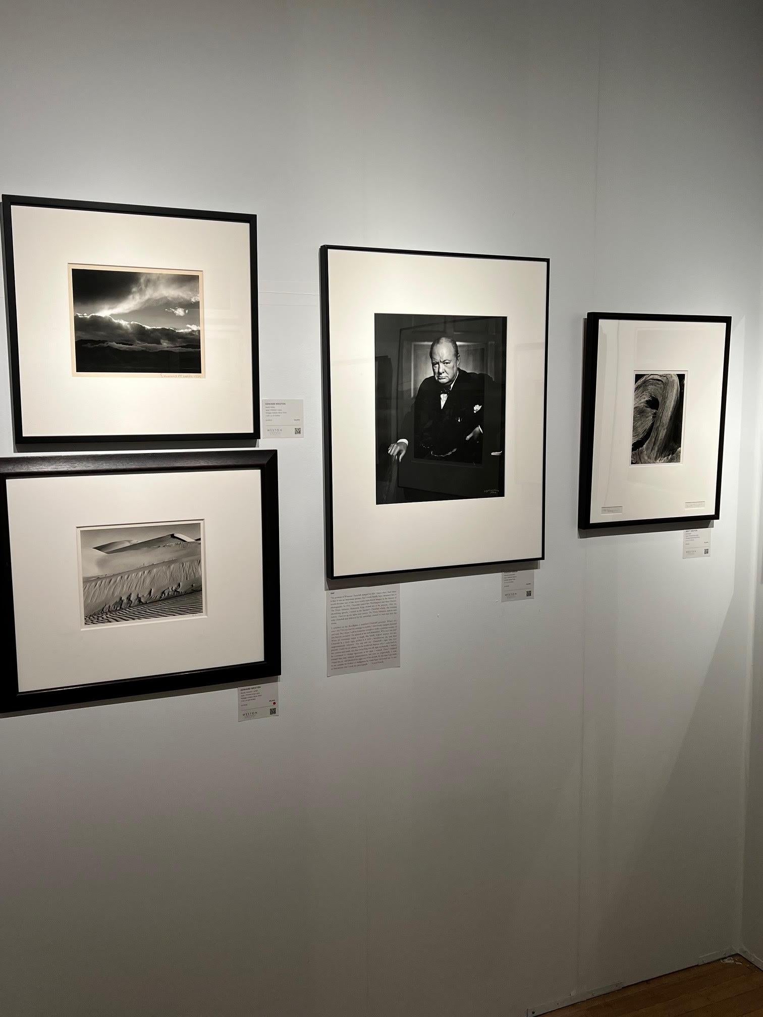 Black and White Photograph Yousuf Karsh - Winston Churchill