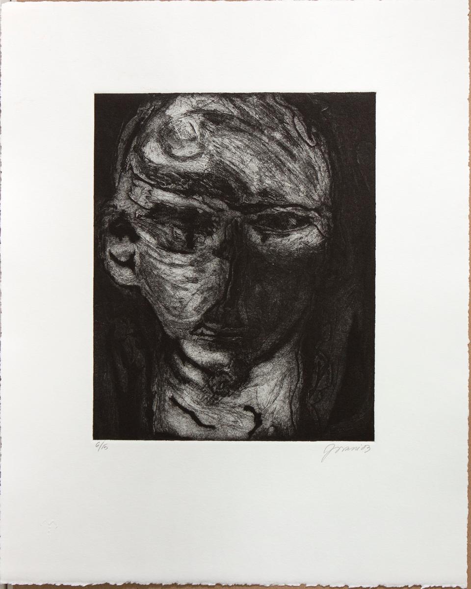Yovani Bauta, ¨Untitled¨, 2011, Engraving, 16.1x13 in