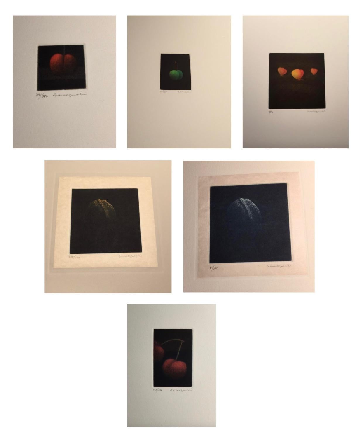 Collection of Still Life Mezzotint - Print by Yozo Hamaguchi