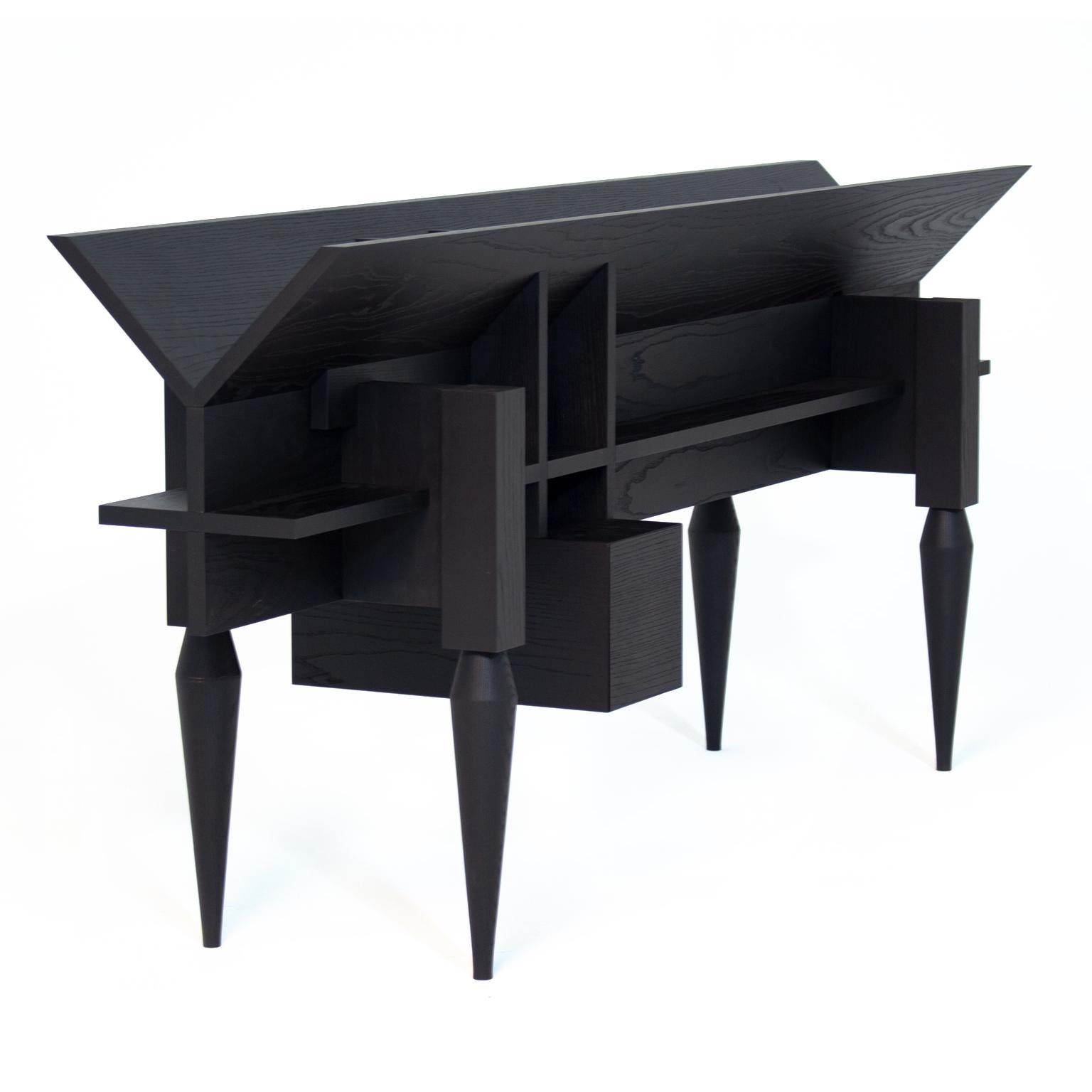 Stained Contemporary Console /Sideboard YPSILON by Studio 1+11 , 21st Century, Germany For Sale