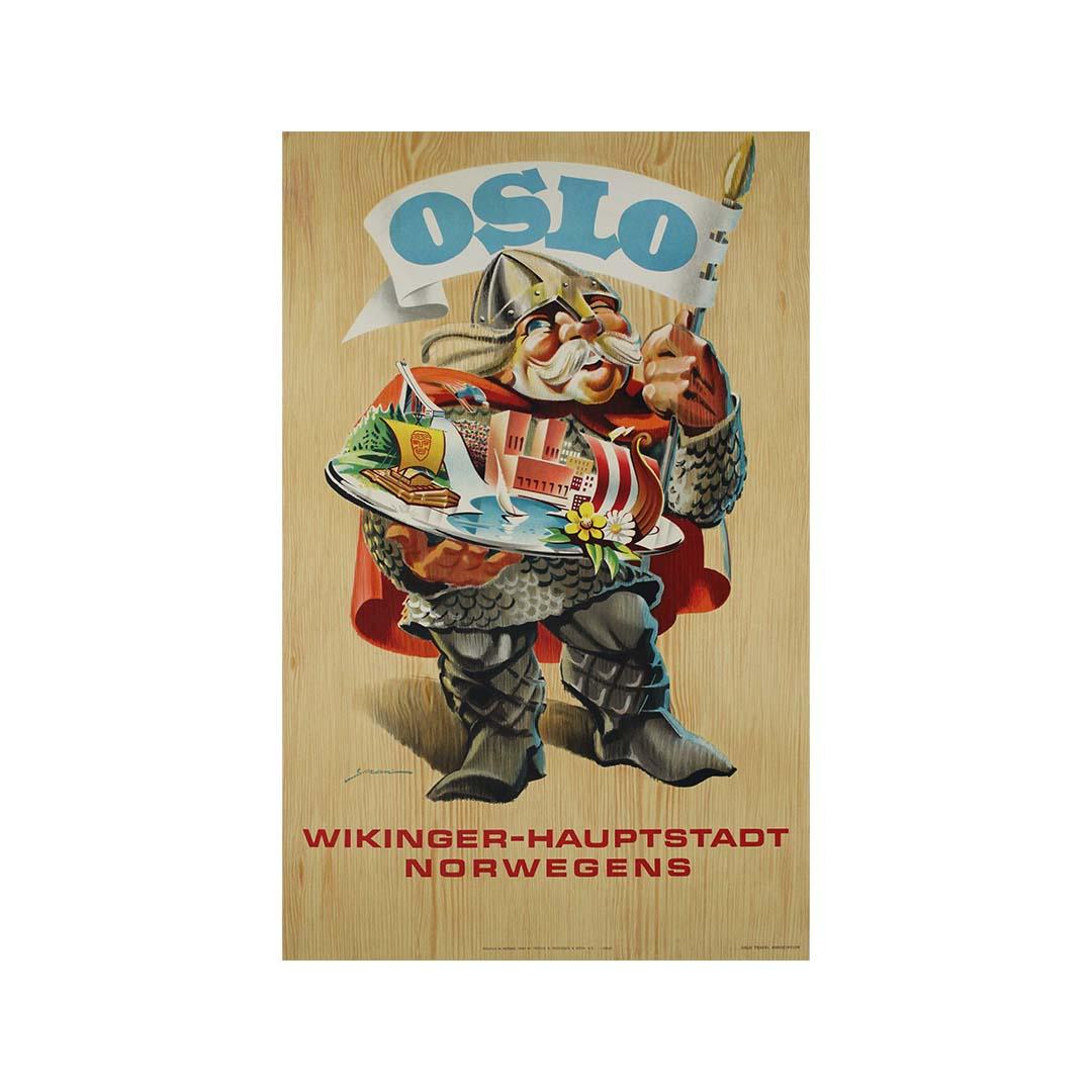 L'affiche originale de 1965 de Knut Yran, intitulée 