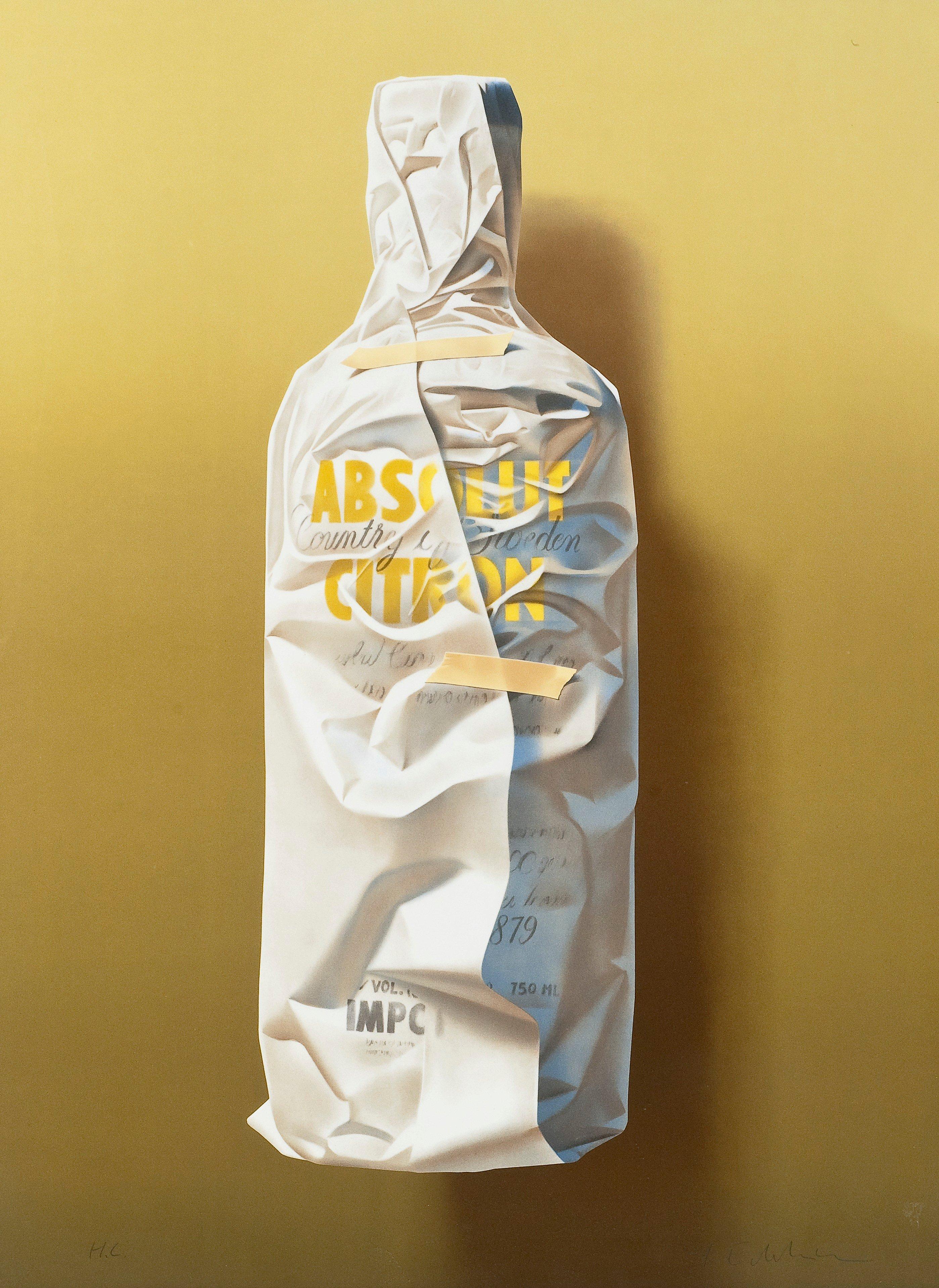 ABSOLUT CITRON - Print by Yrjö Edelmann