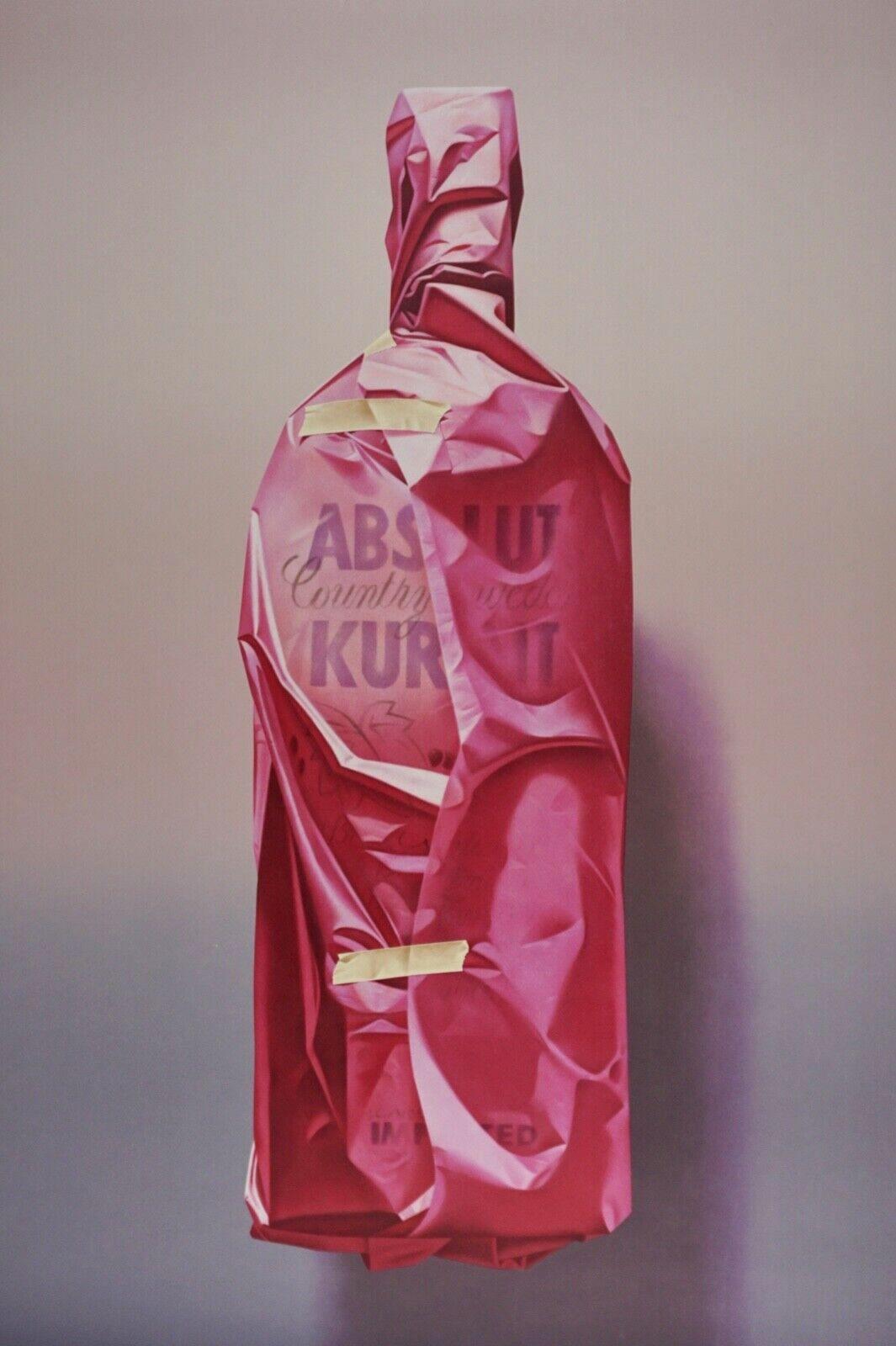 Absolut Vodka Pink - Print by Yrjö Edelmann