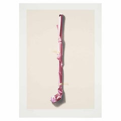 Golf club wrapped in pink