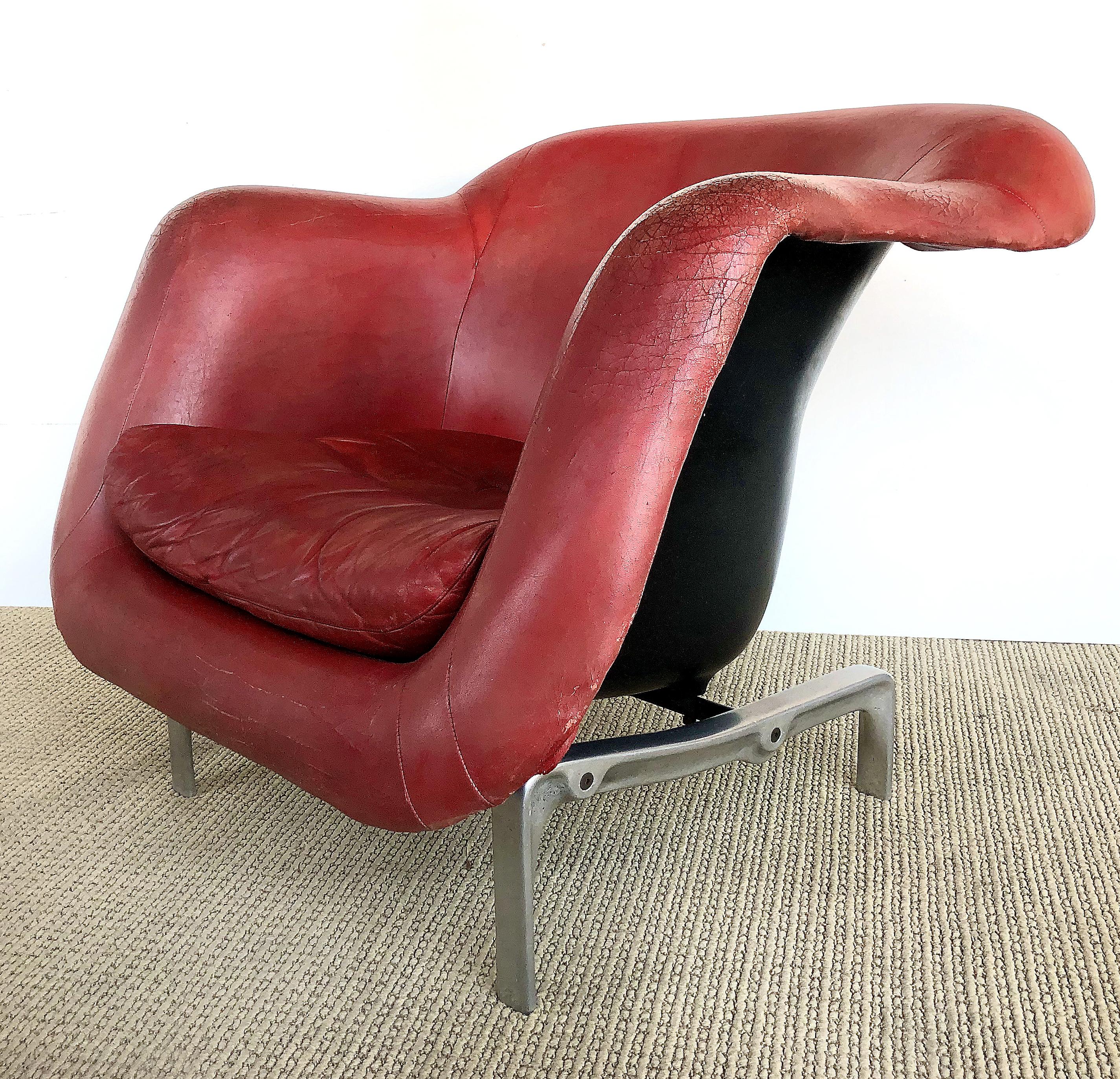 Finnish Yrjo Kukkapuro 1960s Prototype Club Chair, Finland