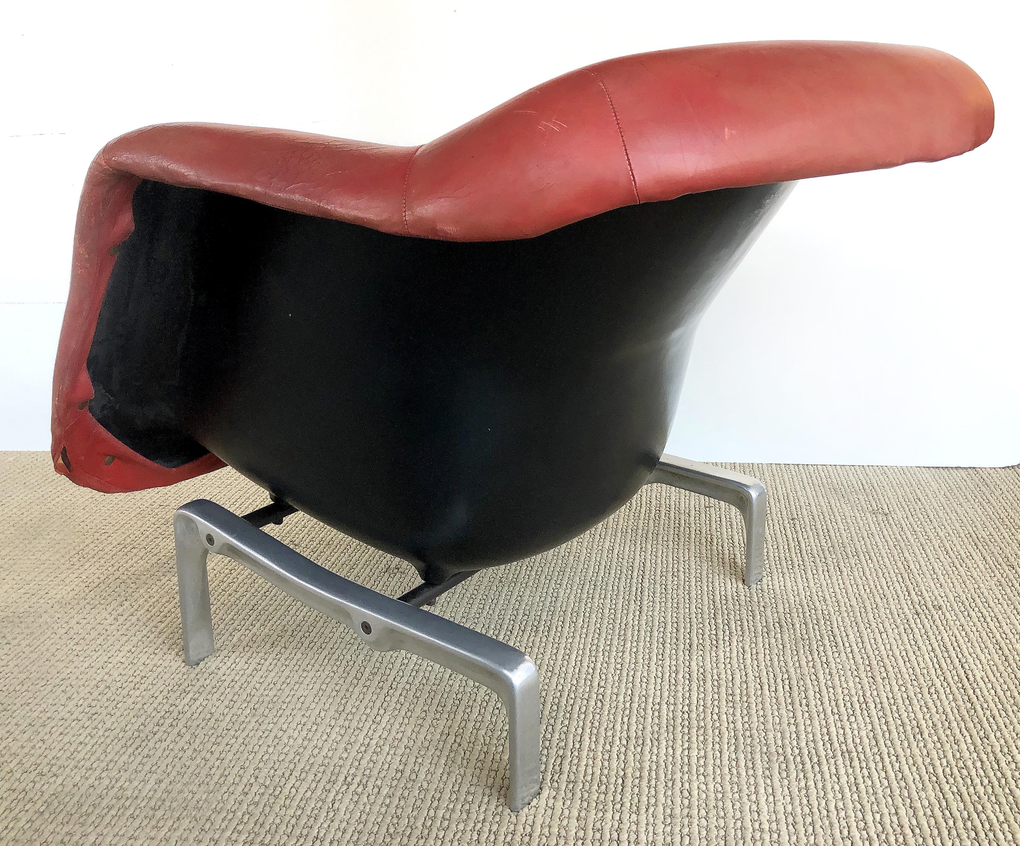 Yrjo Kukkapuro 1960s Prototype Club Chair, Finland In Fair Condition In Miami, FL