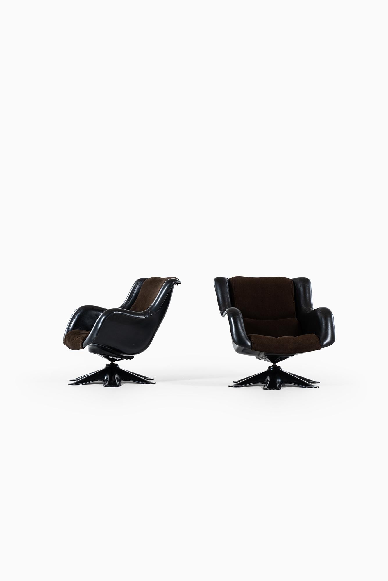 Finlandais Fauteuils Yrjö Kukkapuro Modèle 418 Produit par Haimi en Finlande en vente
