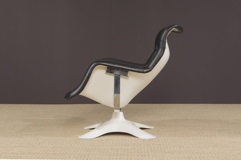 Yrjö Kukkapuro for Artek 'Karuselli' Chair and Ottoman, Finland 5