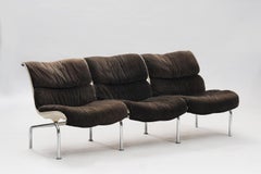 Yrjö Kukkapuro mid-century modern Set of Sofas for Haimi, 1960s.