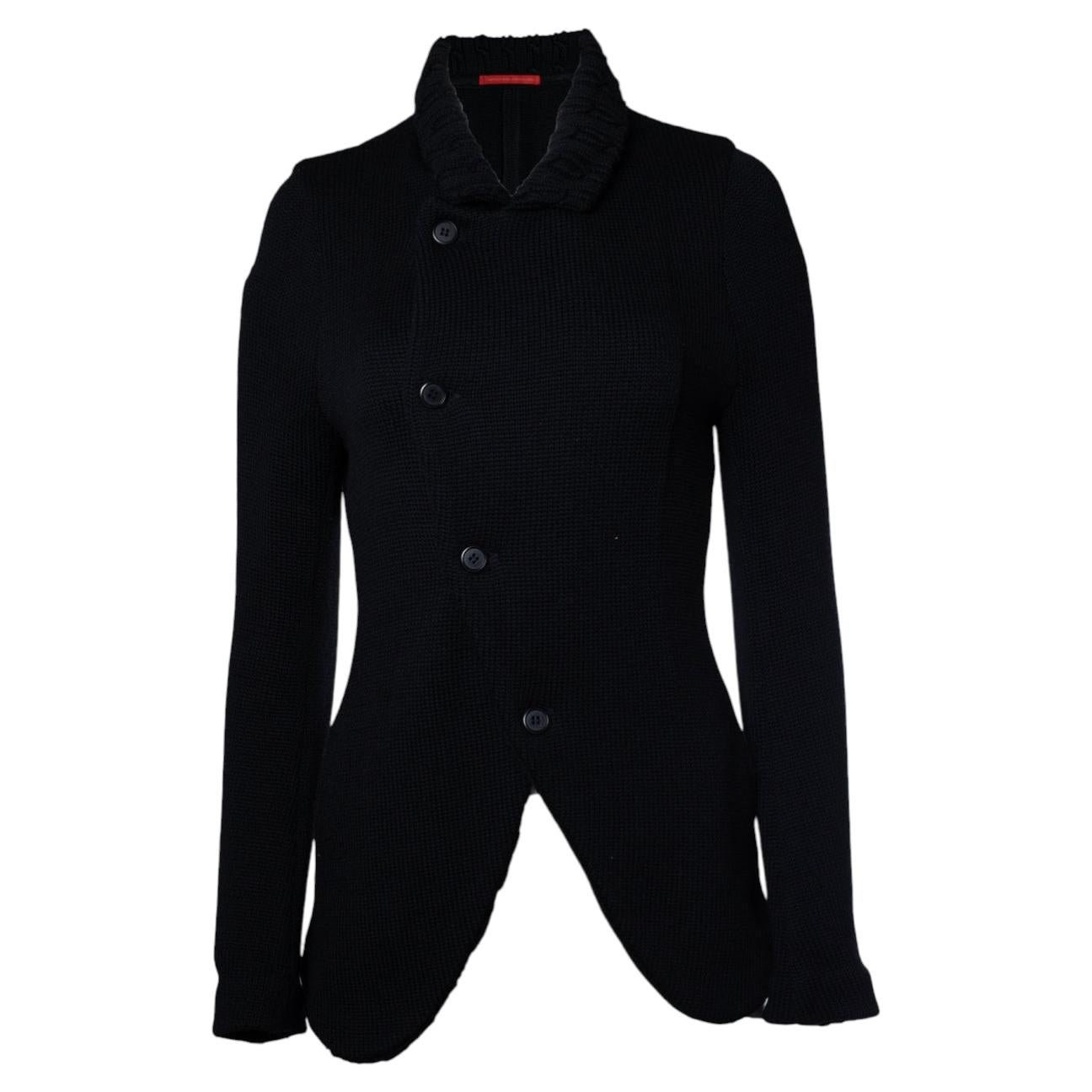 Ys, schwarze Strickjacke