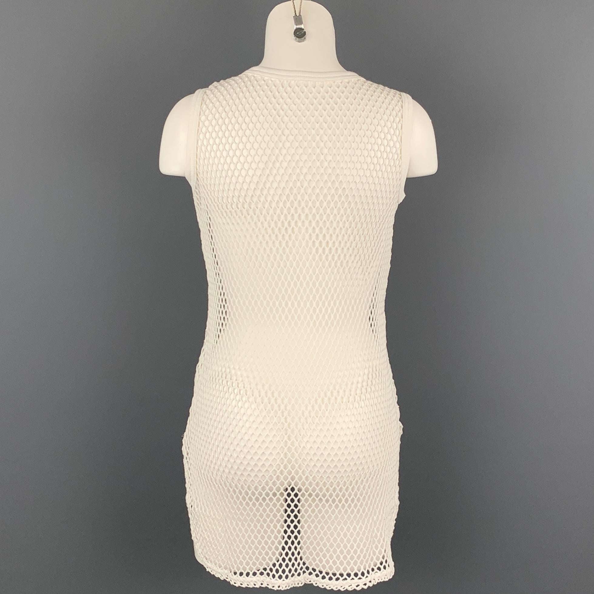 cotton mesh sleeveless
