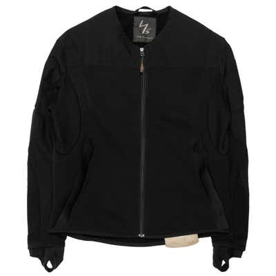 Raf Simons AW 2001 Riot Riot Riot Coated Detachable Jacket For Sale at ...