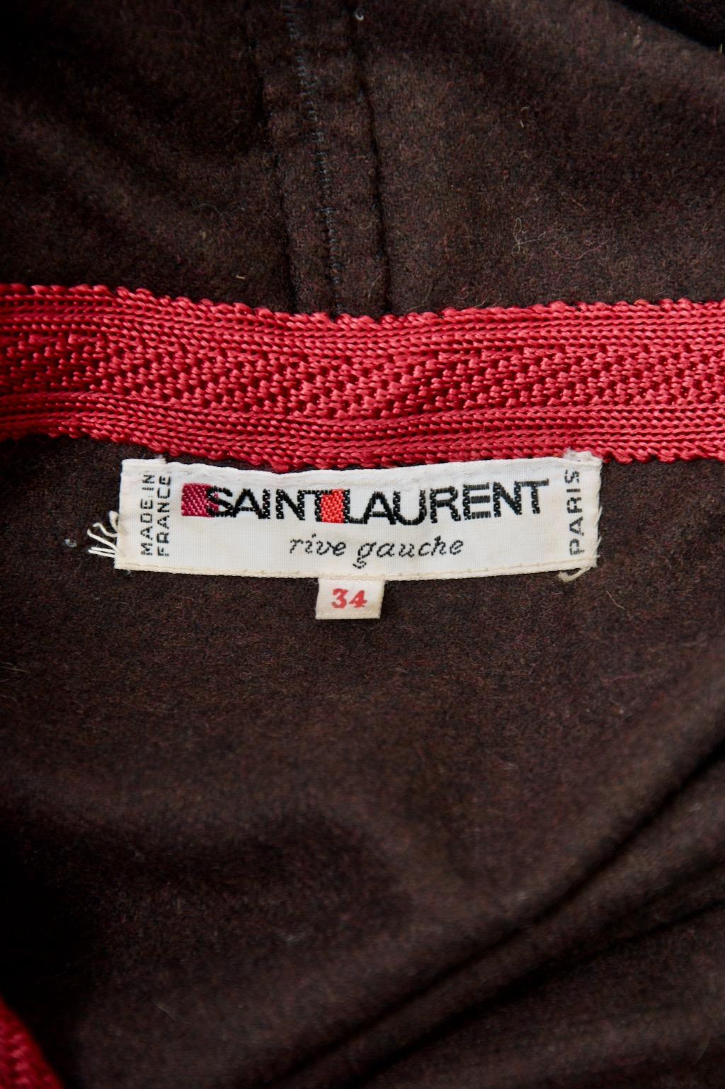 YSL 1970s Cape, Moroccan Collection For Sale 8