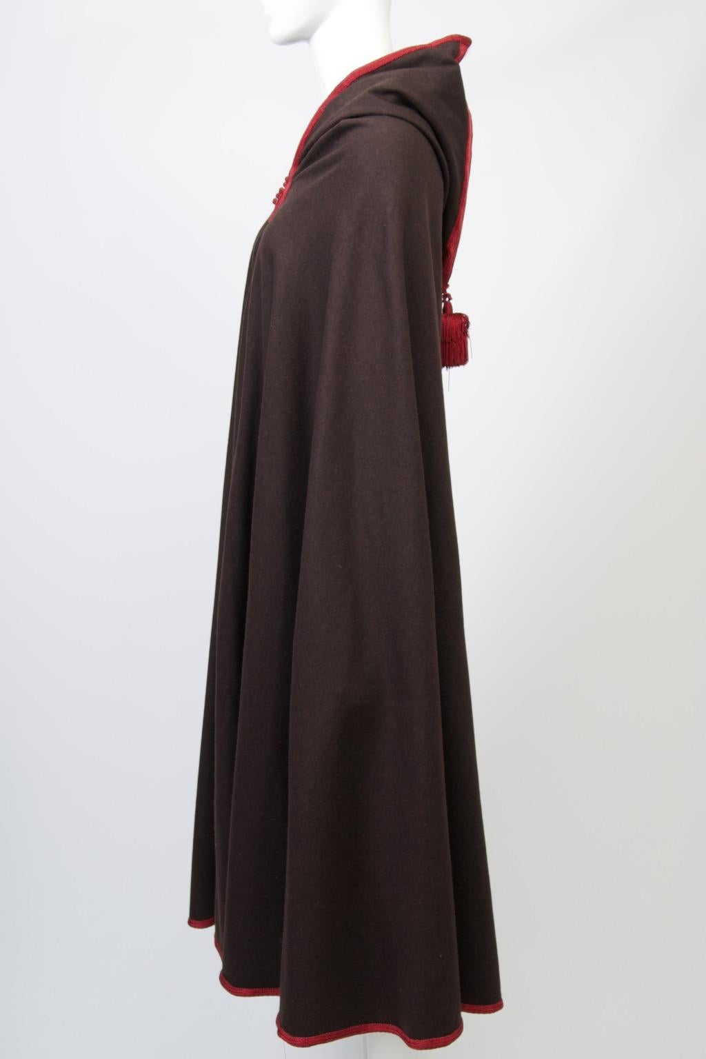YSL 1970s Cape, Moroccan Collection For Sale 1