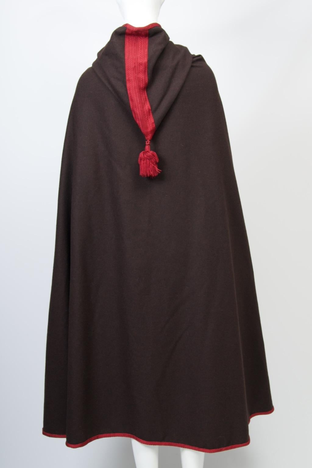 YSL 1970s Cape, Moroccan Collection For Sale 2