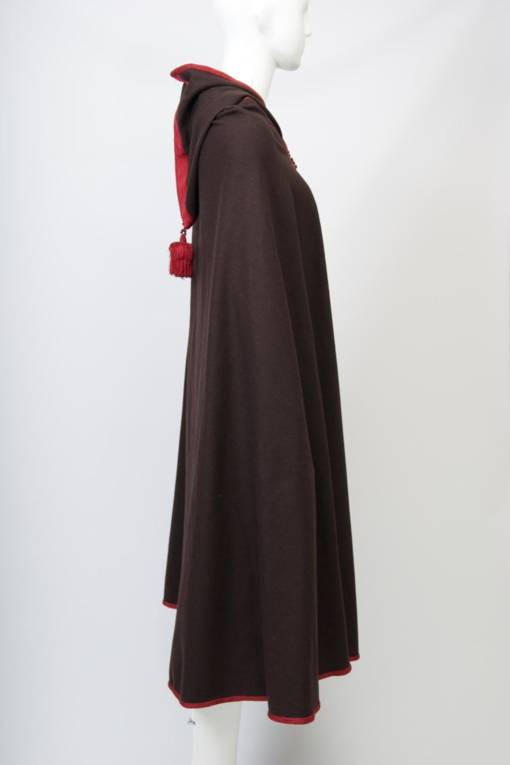 YSL 1970s Cape, Moroccan Collection For Sale 4