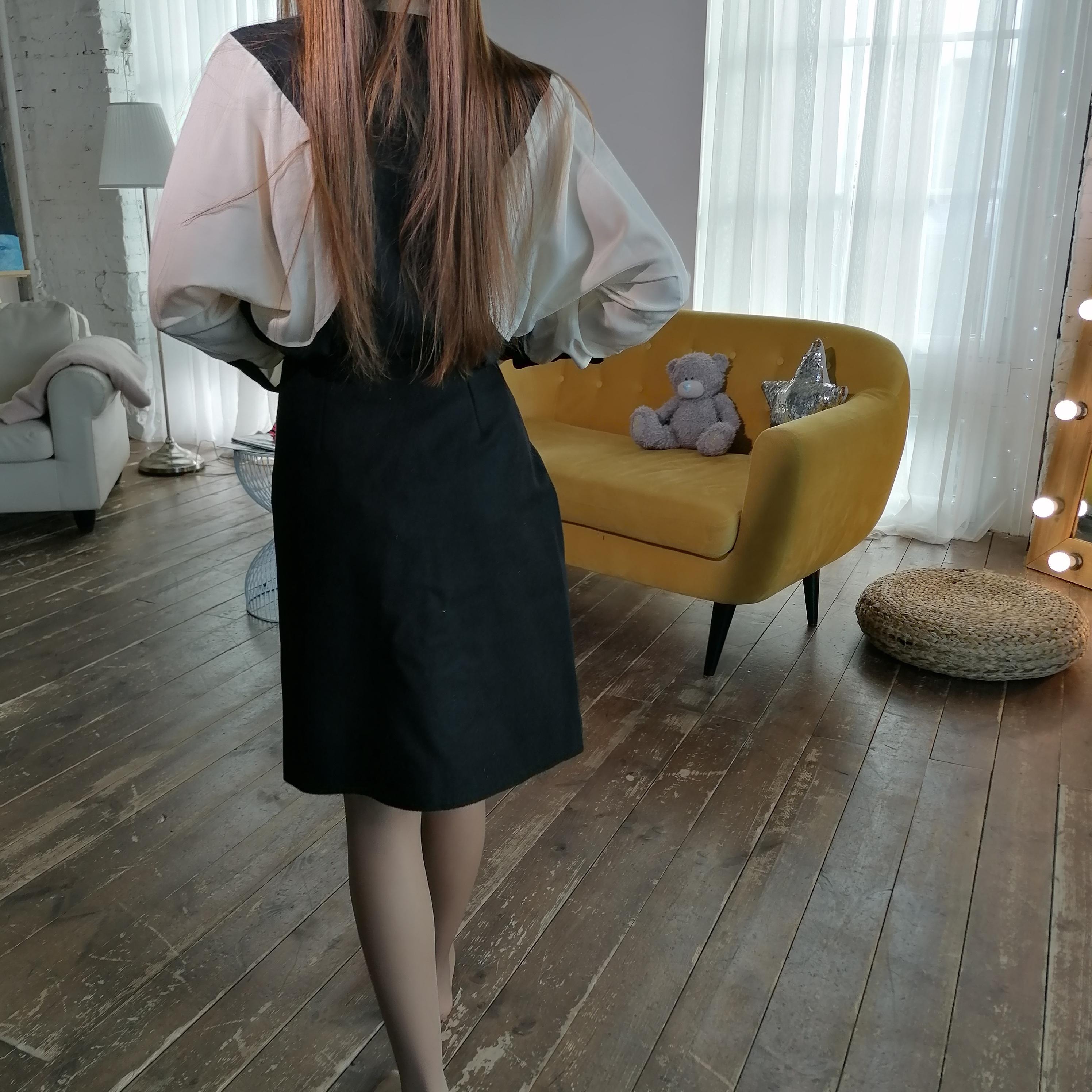 YSL 2008/2009 Fall Yves Saint Laurent wool skirt Stefano Pilati For Sale 6