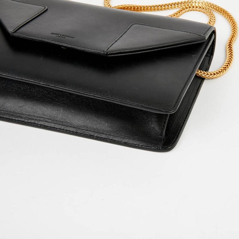 black and gold ysl bag
