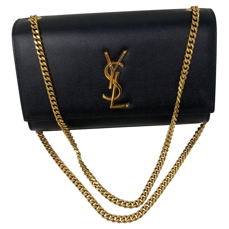 YSL Black Crossbody Bag at 1stDibs