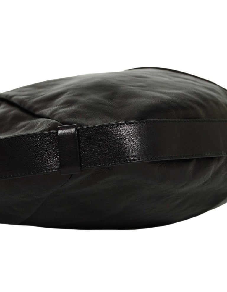 YSL Black Leather Mombasa Horn Bag For Sale at 1stDibs | ysl horn bag ...