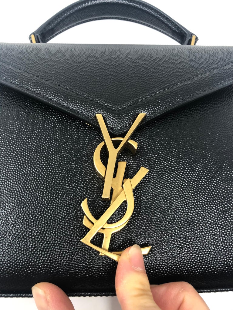 YSL Black Mini Cassandra Bag For Sale at 1stDibs | ysl mini cassandra ...