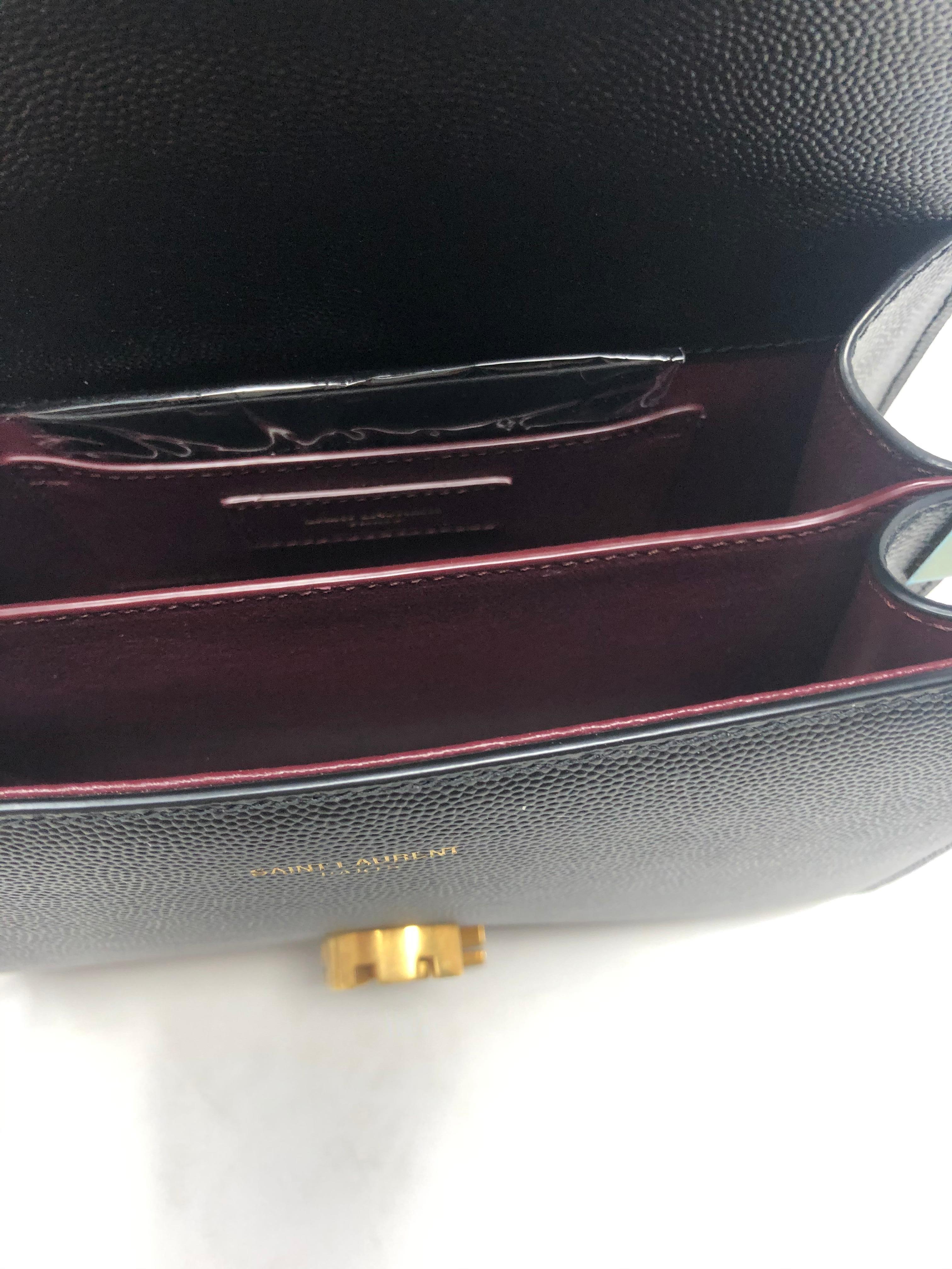YSL Black Mini Cassandra Bag For Sale at 1stDibs | ysl cassandra bag ...