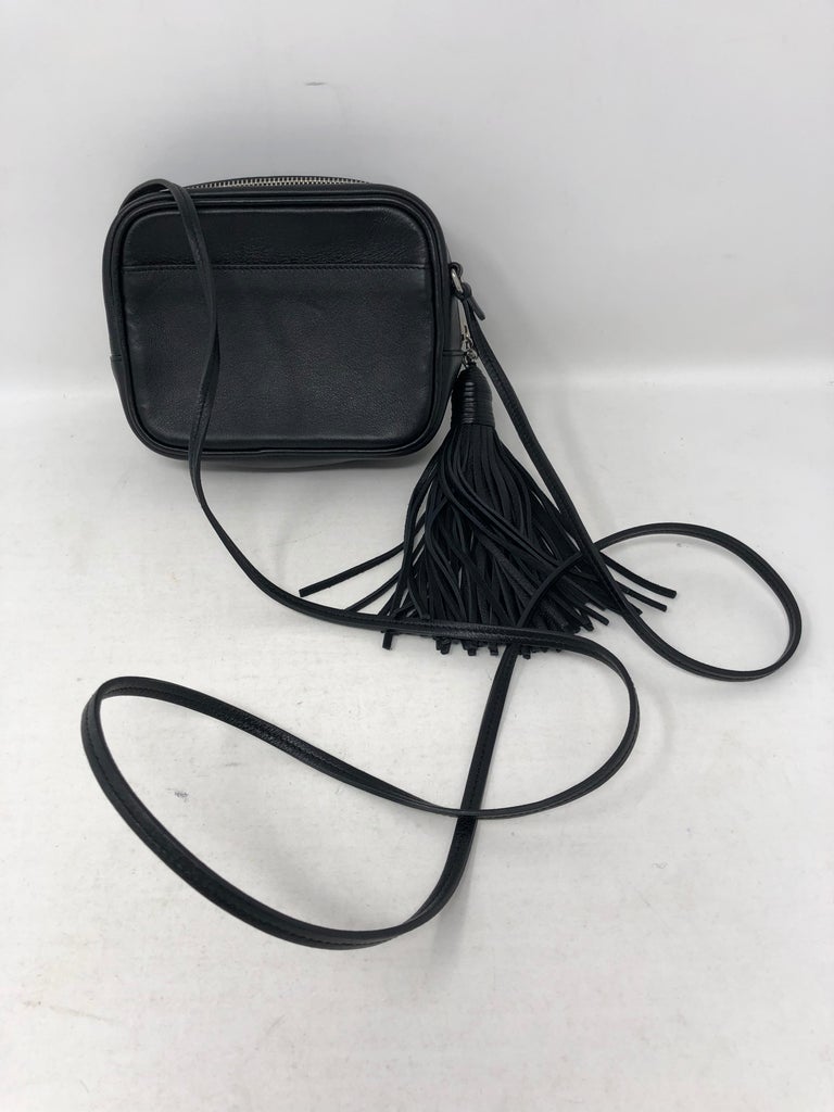 YSl Black Mini Hearts Crossbody Bag For Sale at 1stdibs