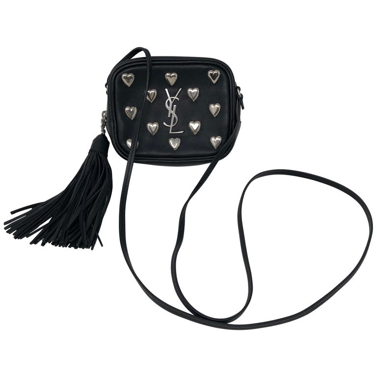 Saint Laurent 'monogram Mini blogger' Crossbody Bag in White