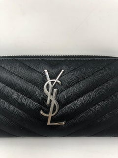 YSL Black Wallet
