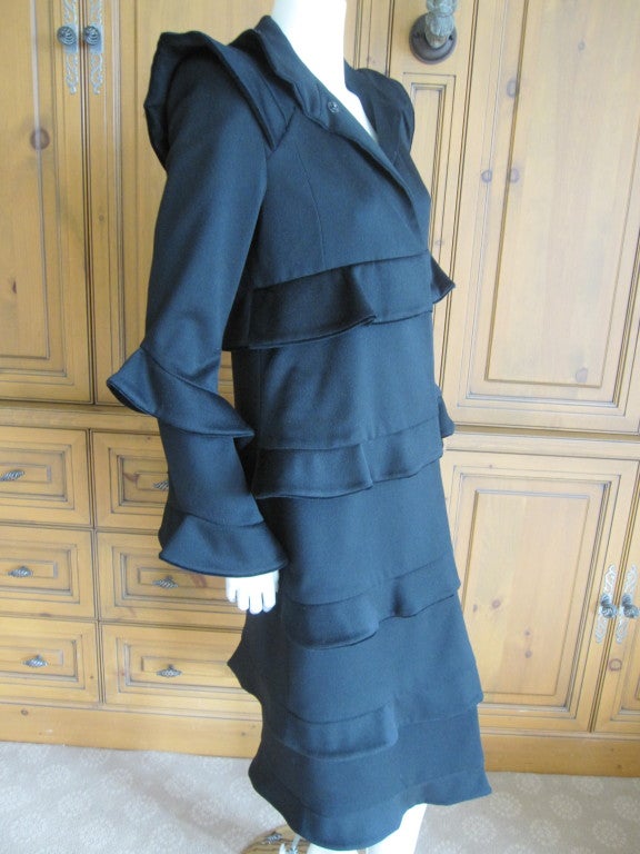 YSL par Tom Ford - Automne 2004 - Manteau pagode Excellent état - En vente à Cloverdale, CA